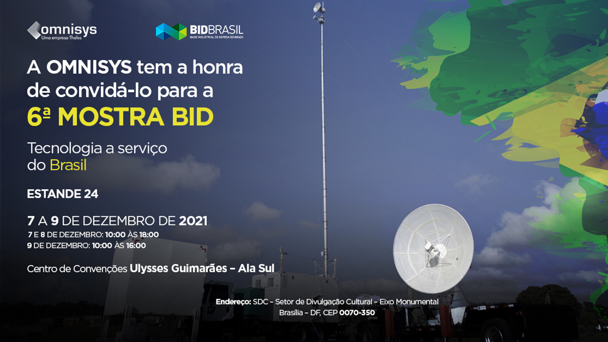 Omnisys marca presença na Mostra BID Brasil 2021